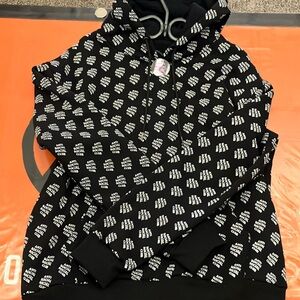 Anti social social club hoodie in black large men’s new with tags